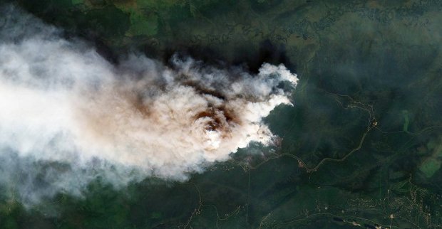 Beweisbild aus Alaska. Foto: NASA Earth Observatory.