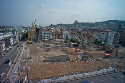 Die Mammutbaustelle des Gerber sorgte bei Anwohnern für einigen Ärger.