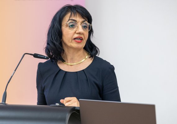 Landtagspräsidentin Muhterem Aras (Grüne) mahnt, weder die Sprache noch die Positionen der AfD zu übernehmen. Foto: Julian Rettig