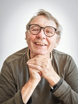 Kann auch Standbild-Wettern: Peter Grohmann. Foto: Martin Storz