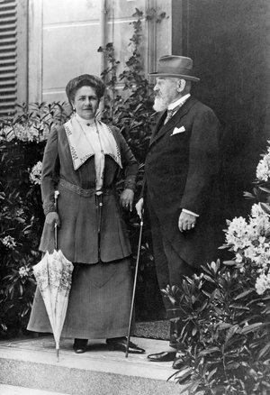 Der König und seine erste Frau Charlotte. Foto: leo-bw.de