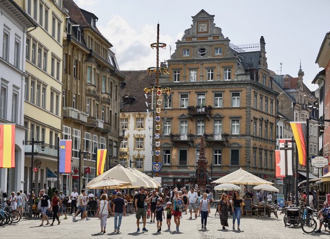 Herz von Konstanz: die Marktstätte.