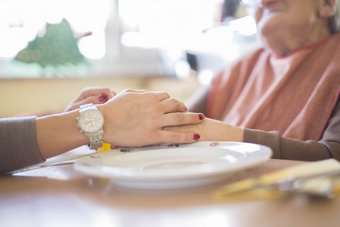 Die Pflegekräfte nehmen sich mehr Zeit als anderswo.