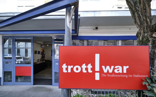 Das "Trottwar"-Haus in der Falkertstraße. 