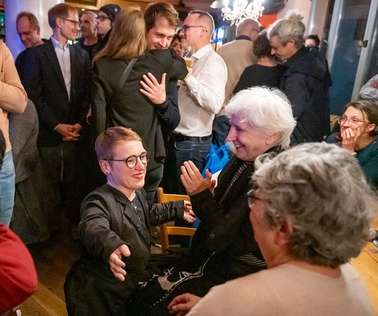 Simone Fischer (Grüne) hat den Wahlkreis Stuttgart I mit fünf Stimmen Vorsprung gewonnen. Foto: Jens Volle