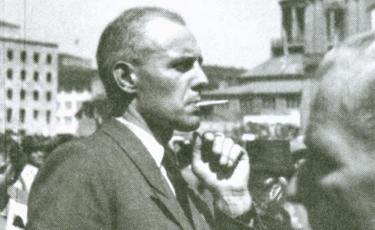 Alfred Hausser am 1. Mai 1946 in Stuttgart. Foto: Privatarchiv Alfred Hausser