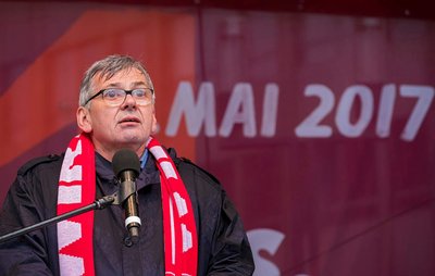 IG Metall-Chef Jörg Hofmann: abwägen, abwägen, abwägen.