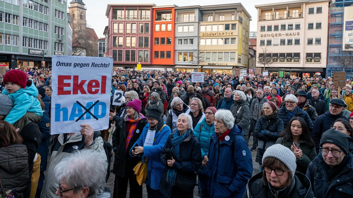 Februar 2025: Wenige Tage zuvor hat die CDU gemeinsam mit der AfD im Bundestag abgestimmt. Foto: Jens Volle