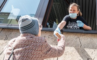Obdachlose bitte zuhause bleiben