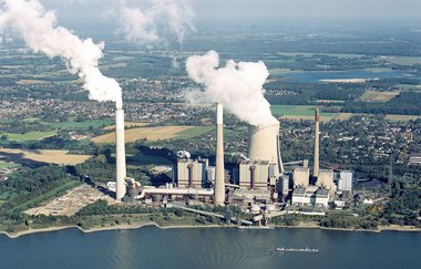 Energiewende? Nein, danke! Steag-Kohlegroßkraftwerk Voerde. Foto: Steag AG