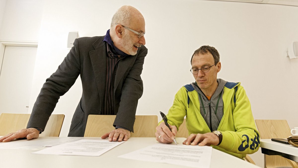 Sein wohl berühmtester Ex-Kollege im Kontextvorstand: Olympiasieger Dieter Baumann.