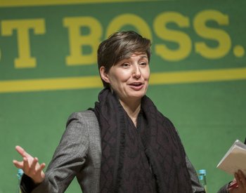Sandra Detzer, Landesvorsitzende der Grünen in Baden-Württemberg.