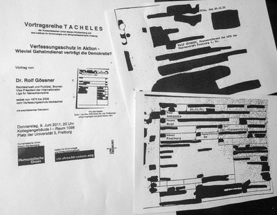 Sehr verdächtig: Ein Student engagiert sich. 