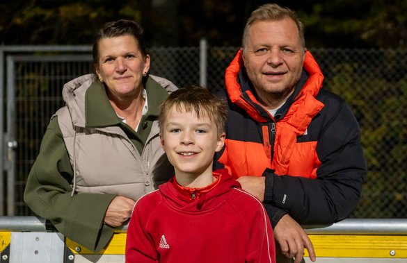 In Marburg hat Michel bessere Chancen als hier, meinen seine Eltern.
