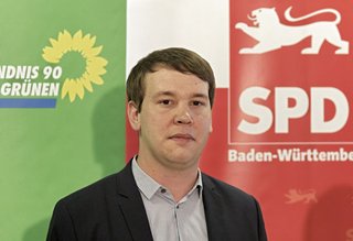 Oliver Hildenbrand bleibt nur die gute Miene zum bösen Spiel. Foto: Joachim E. Röttgers