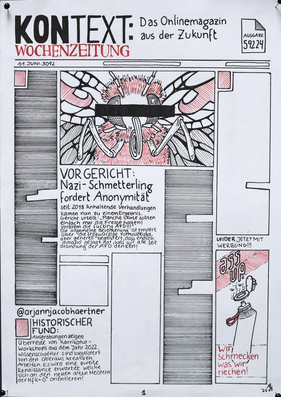 Karikatur: Arjann Härtner