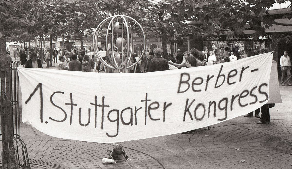 Vom 11. bis 13. September 1981 fand der erste Stuttgarter Berberkongress statt. Foto: Stadtarchiv Stuttgart, Kraufmann