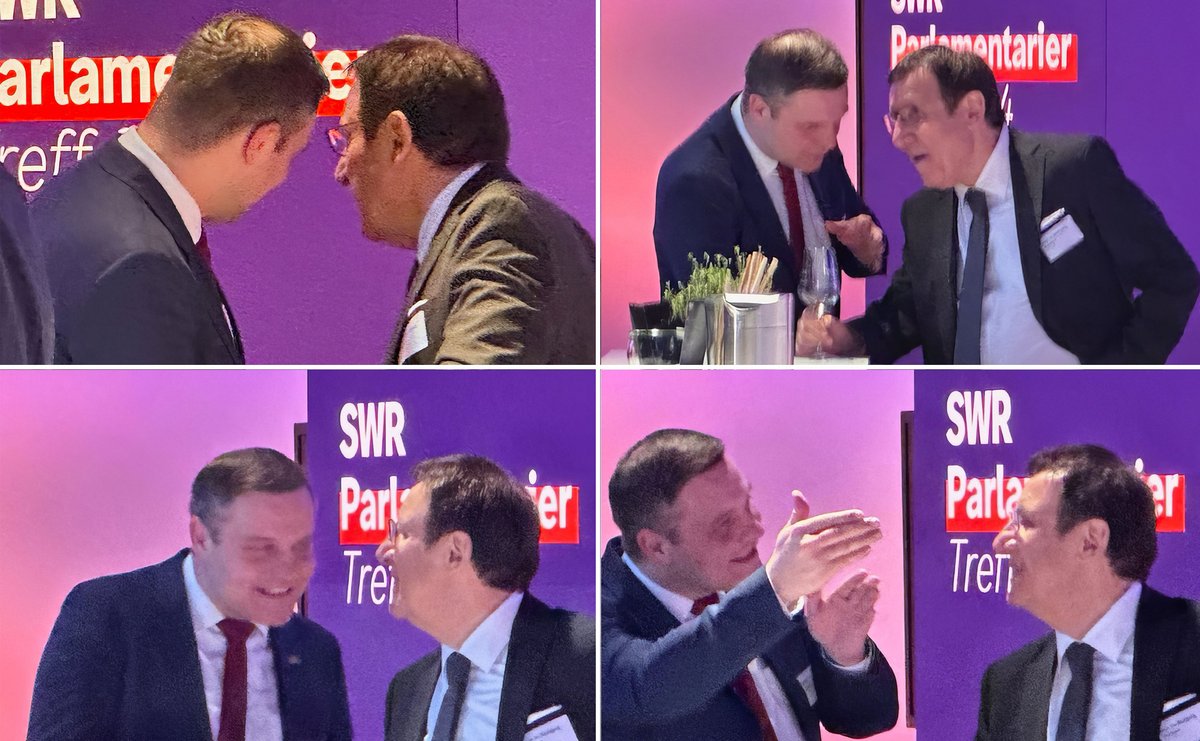 Wolfgang Reinhart (CDU, rechts), Vizepräsident des baden-württembergischen Landtags, mit AfD-Fraktionschef Anton Baron. Fotos: privat