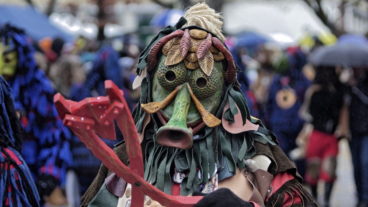 Kein Bürokratiemonster, sondern ein Vertreter der von Bürokratie betroffenen Narrenzünfte. Foto: Joachim E. Röttgers