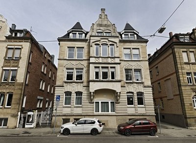 In der Reinsburgstraße 220 waren damals Lagerpolizei und Schächterei untergebracht. Foto: Joachim E. Röttgers