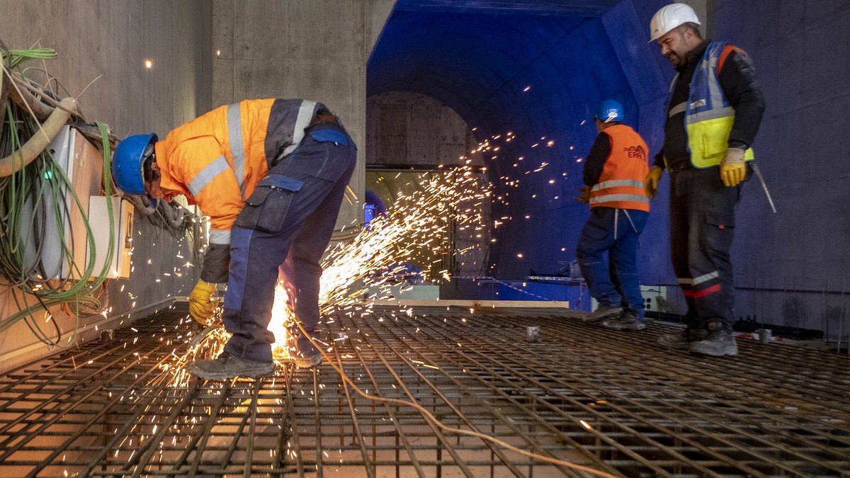 Fachkräftemangel auch auf dem Bau – die Lage verschärft hätte die 180-Grad-Asylwende, wie von der CDU gefordert. Fotos: Joachim E. Röttgers