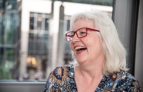 Silvie Beiermann und die "Theatermacher" sind ebenfalls im ehemaligen Knast untergekommen.