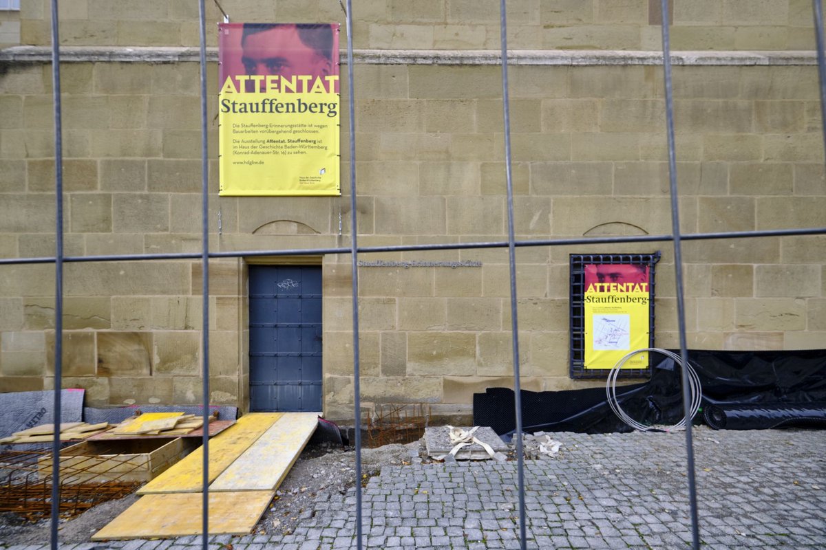 In Stuttgart ist einfach überall Baustelle. 