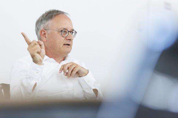 Andreas Stoch findet parteiinterne Auseinandersetzungen völlig legitim. Foto: Julian Rettig