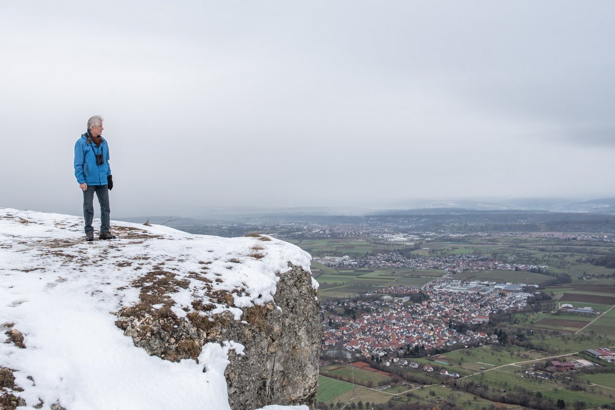 Langzeitbeobachter: Wulf Gatter erforscht seit Jahrzehnten das alarmierende Artensterben auf der Schwäbischen Alb.