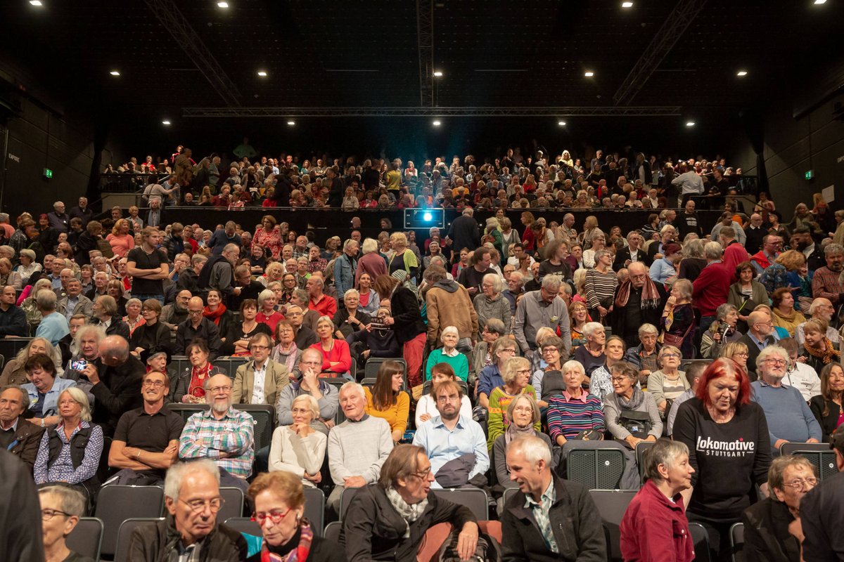 Proppenvoll: Theaterhaus-Saal T1 ist ausverkauft.