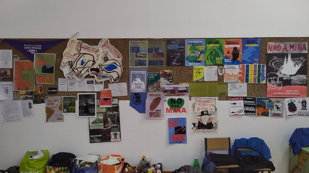 Info-Pinnwand in der "Escola", der alten Schule.