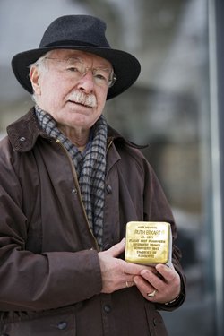 Friedrich Engelke kämpft für die Stolpersteine in seiner Stadt.