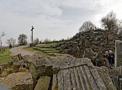 Am Stuttgarter Birkenkopf: Naherholung auf Weltkriegstrümmern. Foto: Joachim E. Röttgers