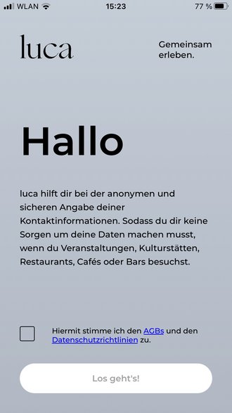 Die Luca-App für KneipengängerInnen. Die Luca-App für KneipengängerInnen.