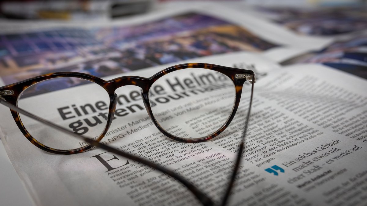 Die neue Heimat für guten Journalismus, titelt die "Südwest Presse" am 25. Juli und meint ihr Medienhaus. Das sehen nicht alle so. Foto: Redaktion