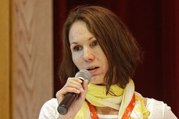 Völlig überfordert: Judith Skudelny (FDP).