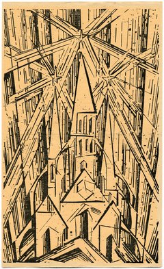 Holzschnitt von Lyonel Feininger