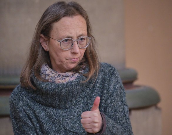 Adelheid Schulz vom Theater Prekariat hat sich auf die Suche nach historischen Dokumenten gemacht.