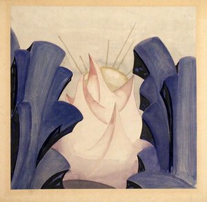 Utopische Architektur von Finsterlin. Bild: Andrea Reisser