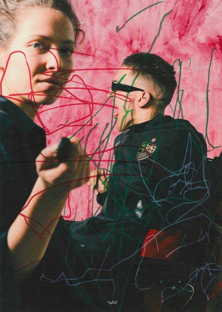 Selbsportrait mit Robert. Foto: Lilli Weinstein