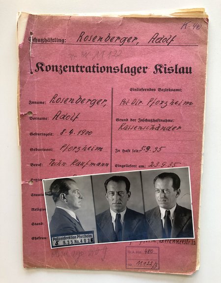 Rosenberger landete als "Rassenschänder" im KZ Kislau. Foto: Eberhard Reuß