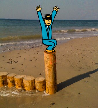 Schöbels Kunstfigur "Körperklaus".