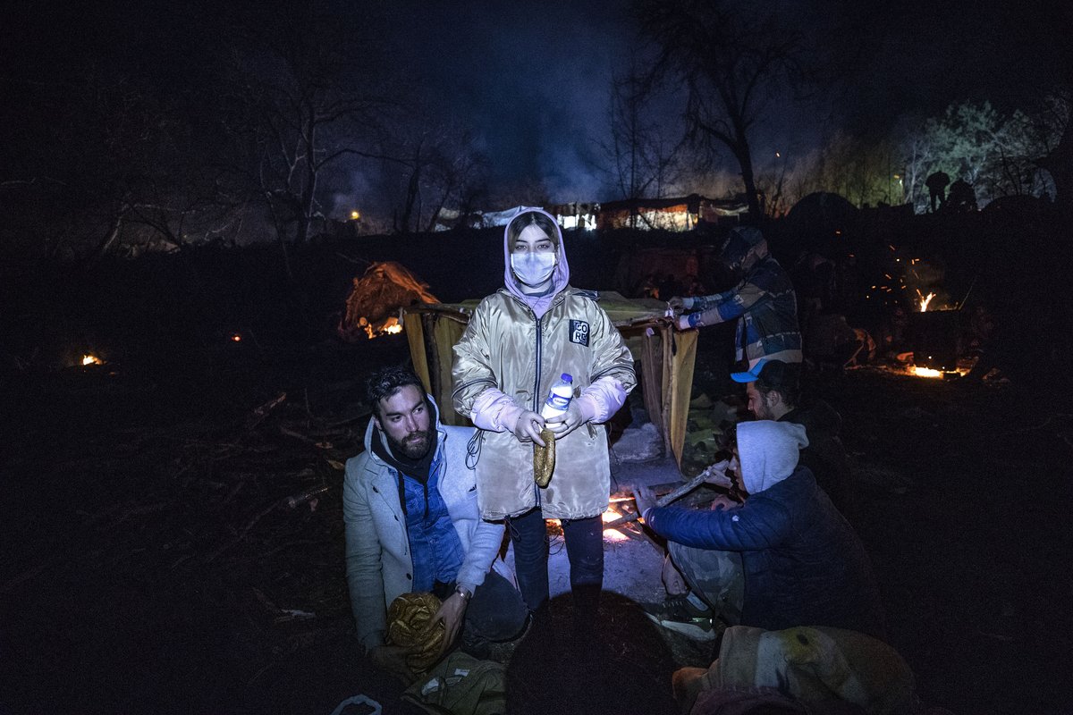 An der Grenze. Foto: dpa/Sebnem Coskun