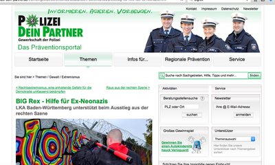 Big-Rex, vermeintliches Aussteiger-Programm. Screenshot