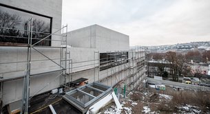 In der Realität fehlen bislang Weg und Park. 