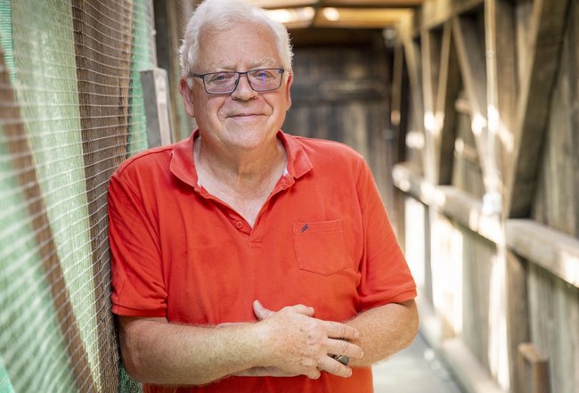 Von Anfang an dabei: Helmut Weber, der ehrenamtliche Leiter der Vogelstation. Von Anfang an dabei: Helmut Weber, der ehrenamtliche Leiter der Vogelstation.