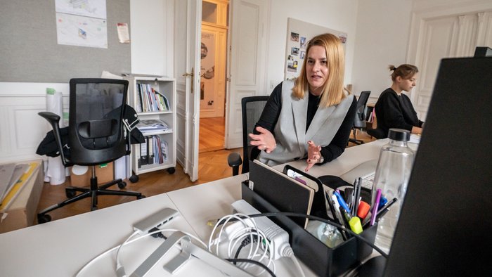 Stuttgart braucht eine Mediterranisierung, sagt Jaureguízar in ihrem Büro am Nesenbach.