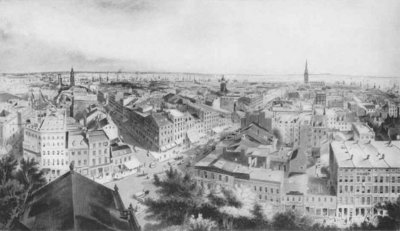 New York 1854, Stich von Henry Papprill.