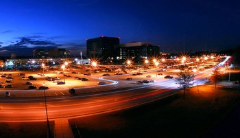 Die NSA schläft nie: Dienstzentrale Fort Meade, Maryland. Foto: NSA