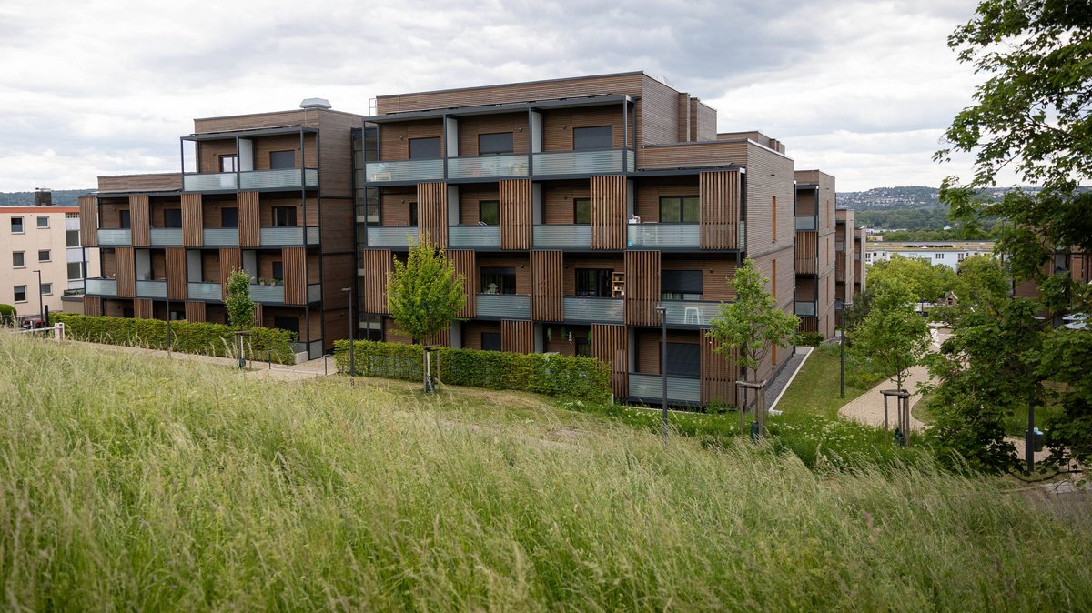 Personalwohnungen des Klinikums Stuttgart im Stadtteil Bad Cannstatt. Foto: Julian Rettig